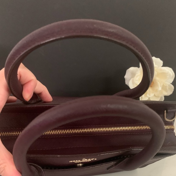 Kate Spade Cameron St Candace Satchel & Saffiano Leather Wallet In Blackberry - Picture 8 of 13